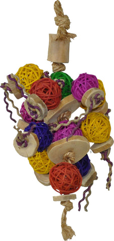 A&e Cage Company - Happy Beaks Ball Thing Bird Toy