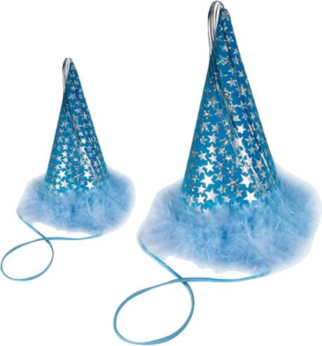 Charming Pet Products - Party Hat Blue Stars