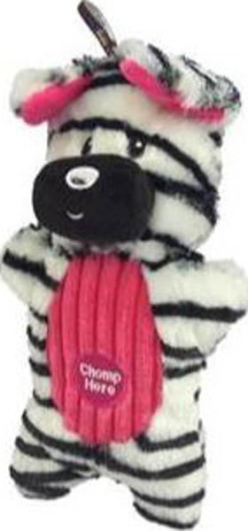 Charming Pet Products - Peek-a-boo Zebra Dog Toy