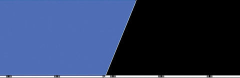 Blue Ribbon Pet Products - Double-sided Blue/black Background