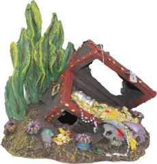 Blue Ribbon Pet Products - Exotic Environments Sunken Treasure Chest