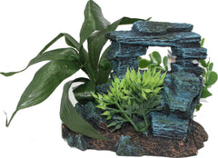 Blue Ribbon Pet Products - Exotic Environments Rock Arch W/plants