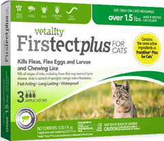 Tevra Brands Llc - Vetality Firstect Plus For Cats