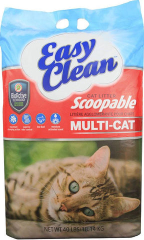 Pestell Pet - Cat - Easy Clean Multi-cat Scoopable Cat Litter