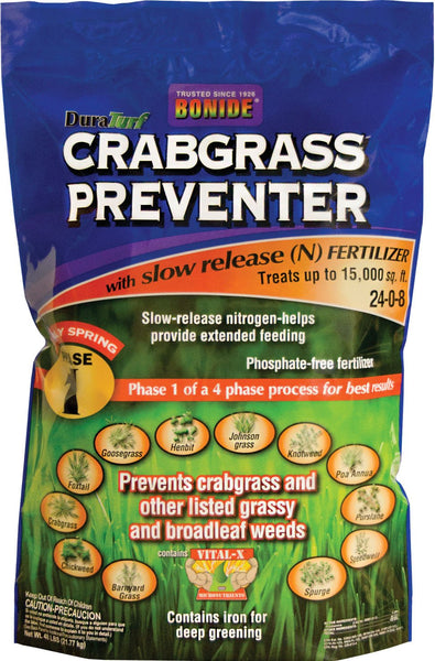 Bonide Fertilizer - Crabgrass And Weed Preventer W/ Fertilizer 15m Plt