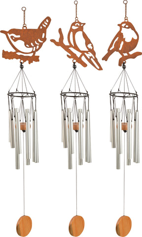 Esschert Design Usa-Wind Chime Bird Assorted