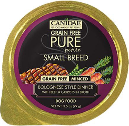 Canidae - Pure - Canidae Pure Petite Small Breed Minced Wet Food (Case of 12 )