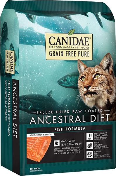 Canidae - Pure - Canidae Pure Ancestral Raw Coated Cat Dry Food