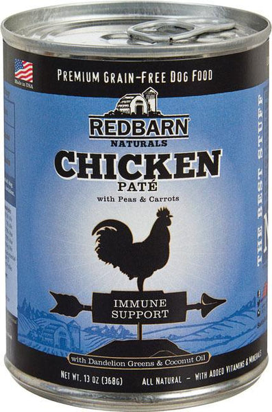 Redbarn Pet Products-food - Pate Dog Cans- Immune (Case of 12 )