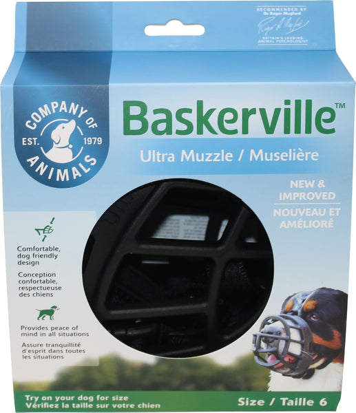 The Company Of Animals - Baskerville Ultra Moldable Muzzle