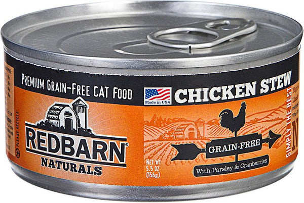 Redbarn Pet Products-food - Redbarn Stew All Natural Cat Can (Case of 24 )