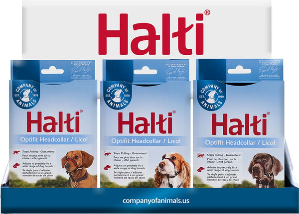 The Company Of Animals - Halti Optifit Shelf Display