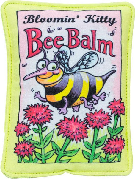 Fuzzu Llc - Bloomin' Kitty Bee Balm Seed Packet Cat Toy