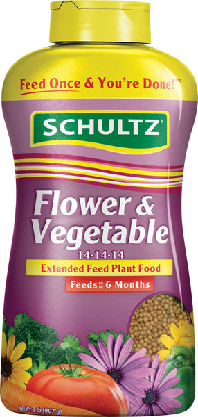 Schultz - Flower Vegetable Extended Feed Plant Food 13-13-13