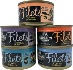 Redbarn Pet Products-food - Cat Filet Canned Cat Food (Case of 12 )