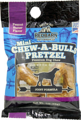 Redbarn Pet Products Inc - Chew-a-bull Mini Pretzel (Case of 40 )