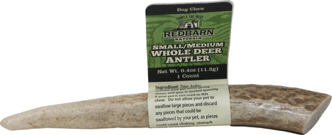 Redbarn Pet Products Inc - Deer Antler Whole (Case of 12 )