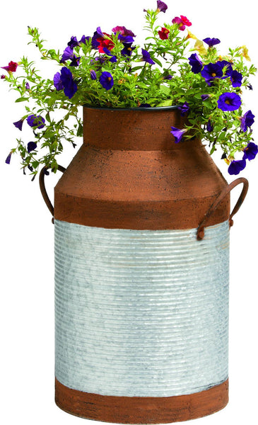 Deer Park Ironworks-Corrugated Jug Planter (Case of 2 )