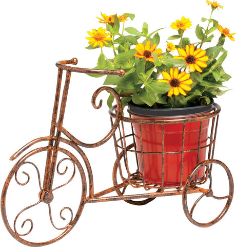 Deer Park Ironworks - Sunburst Bike Planter (Case of 4 )