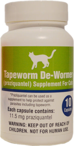 Our Pets Pharmacy    D - Tapeworm Capsule Cat