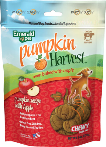 Emerald Pet Products Inc - Pumpkin Harvest Chewy Dog Treats