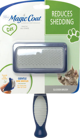 Four Paws Products Ltd - Ultimate Touch Slicker Wire Brush For Cats