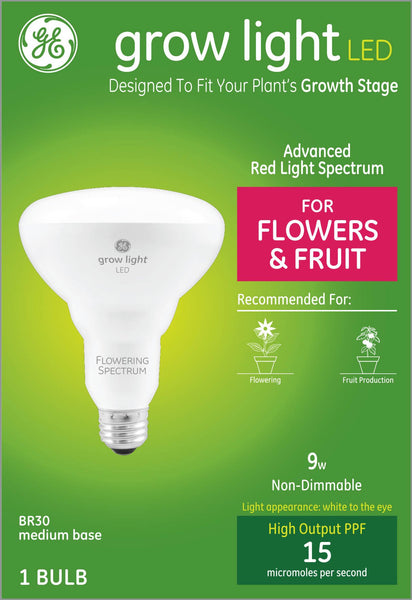 Ge Lighting - Ge Grow Light Led Bulb Flowers & Fruit (Case of 4 )