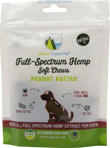 Green Coast Pet - Full-spectrum Hemp Soft Chews For Dogs