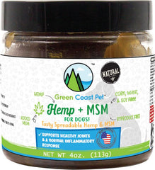 Green Coast Pet - Hemp + Msm For Dogs