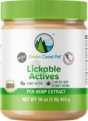 Green Coast Pet - Lickable Actives Pcr Hemp Extract