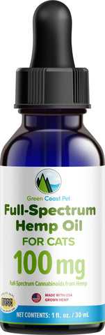 Green Coast Pet - Full-spectrum Hemp Oil For Cats