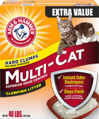 Church & Dwight Co Inc - Arm & Hammer Multi-cat Extra Strength Clump Litter