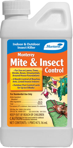 Monterey               P - Monterey Mite & Insect Control Concentrate