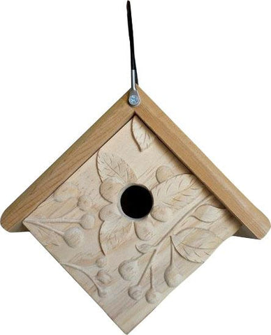 Welliver Outdoors - Welliver Outdoors Carved Acorn Wren House