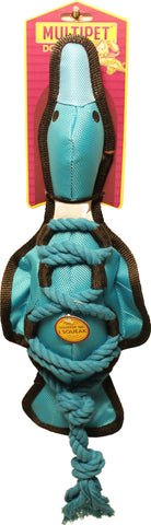 Multipet International - Cross-ropes Duck (Case of 3 )