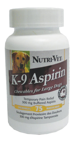 Nutri-vet Wellness Llc  D - K9 Aspirin