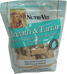 Nutri-vet Wellness Llc  D - Breath & Tartar Biscuits