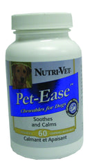 Nutri-vet Wellness Llc  D - Pet-ease Chewables For Dogs