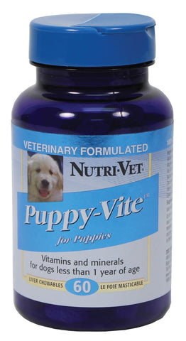 Nutri-vet Wellness Llc  D - Puppy-vite Chewables For Puppies