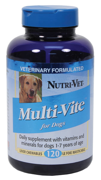 Nutri-vet Wellness Llc  D - Multi-vite Chewables For Dogs