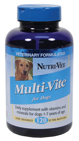 Nutri-vet Wellness Llc  D - Multi-vite Chewables For Dogs