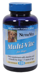 Nutri-vet Wellness Llc  D - Multi-vite Chewables For Dogs