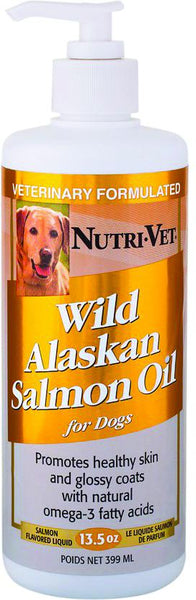 Nutri-vet Wellness Llc  D - Wild Alaskan Salmon Oil For Dogs