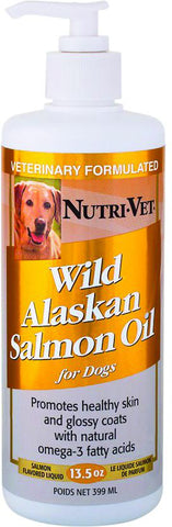 Nutri-vet Wellness Llc  D - Wild Alaskan Salmon Oil For Dogs