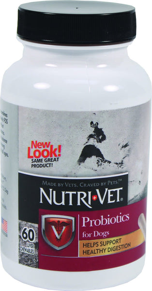 Nutri-vet Wellness Llc  D - Probiotics Capsules For Dogs