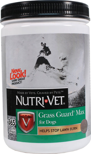 Nutri-vet Wellness Llc  D - Grass Guard Max Chewables