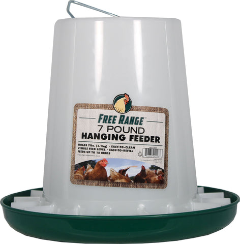 Harris Farms Llc. - Free Range Plastic Hanging Poultry Feeder