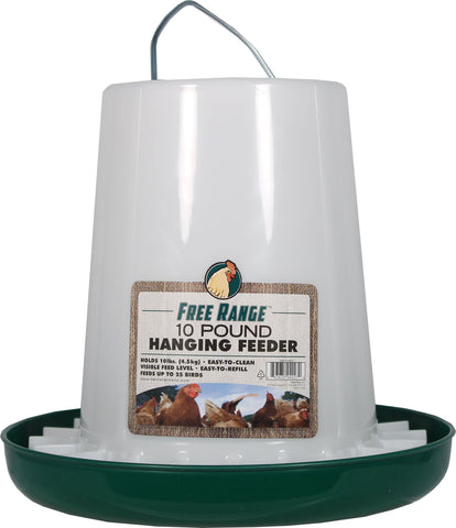 Harris Farms Llc. - Free Range Plastic Hanging Poultry Feeder