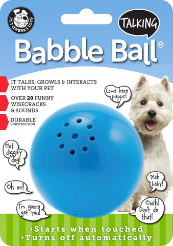 Pet Qwerks - Talking Babble Ball