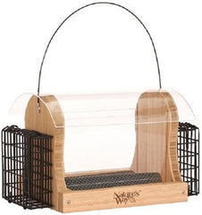 Natures Way Bird Prdts - Hopper Feeder With Suet Cages